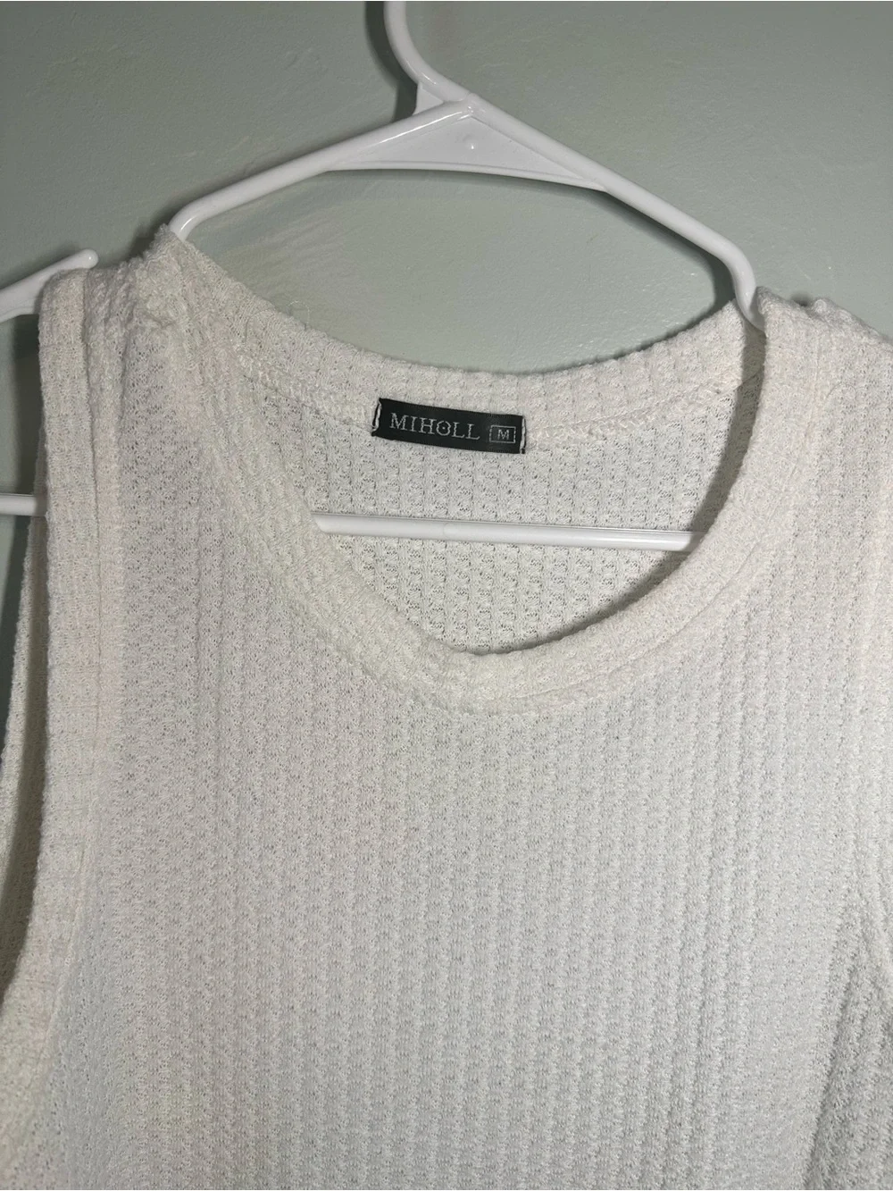 MIHOLL sleeveless knit